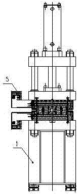 Clutch damping disc tempering and trimming machine