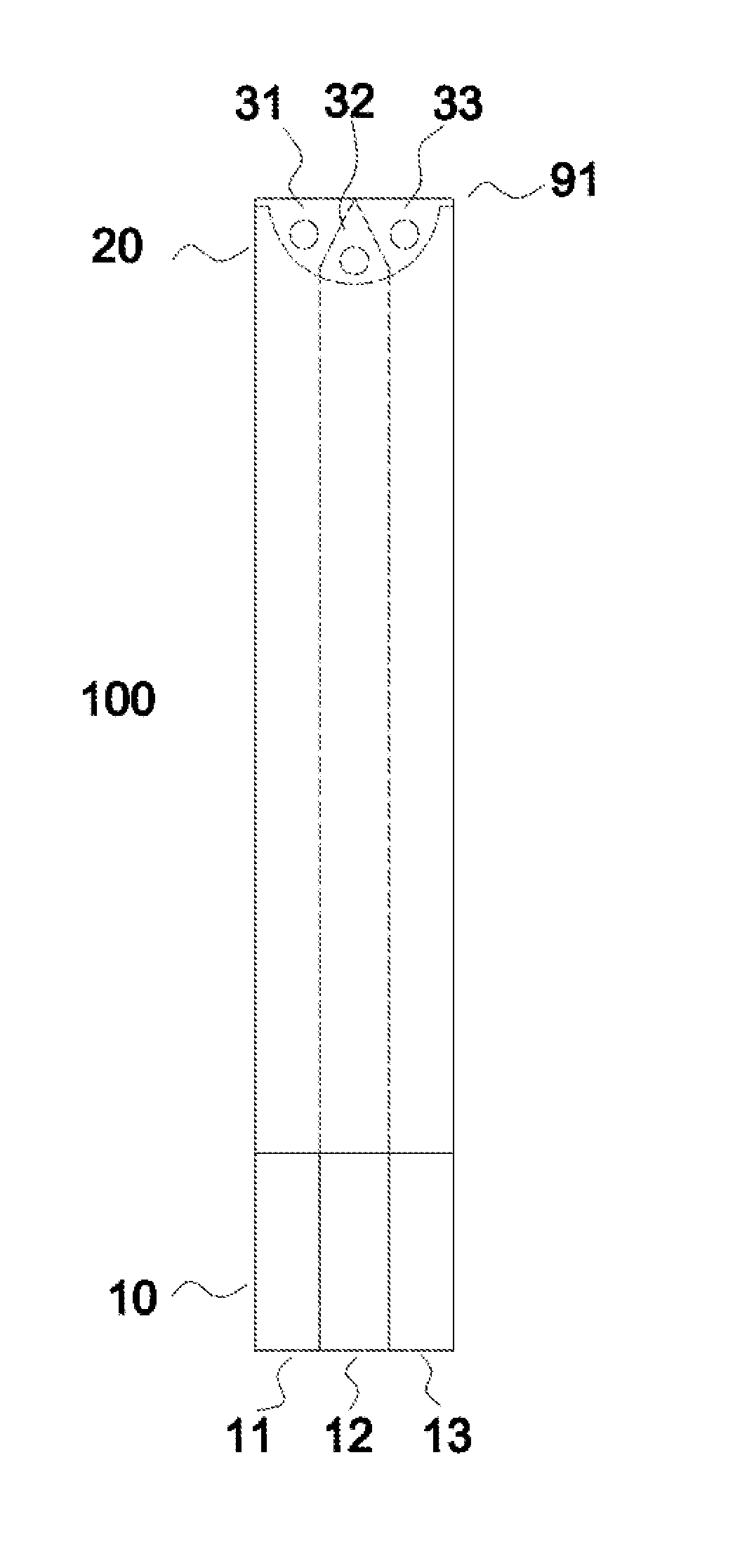 Disposable test sensor with improved sampling entrance