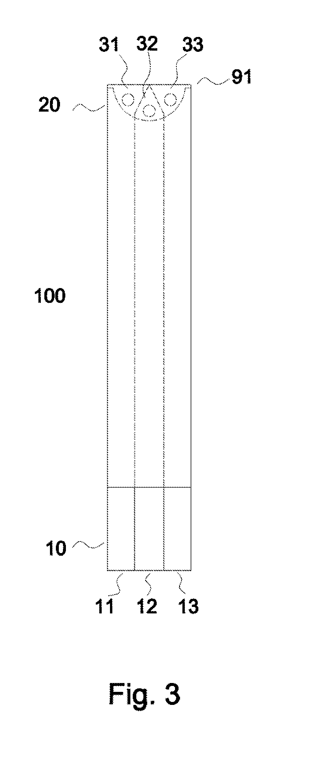 Disposable test sensor with improved sampling entrance