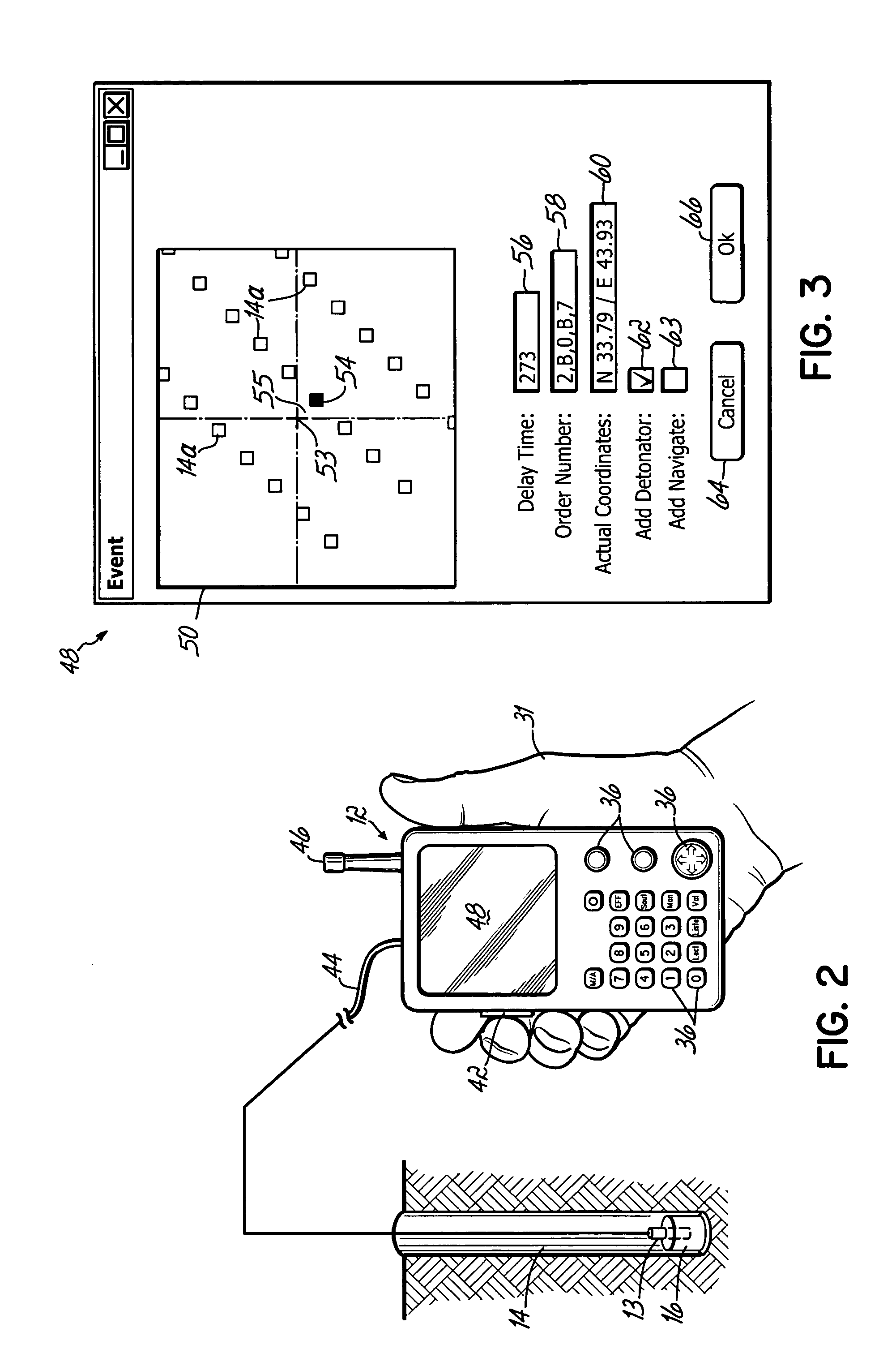 Positional blasting system