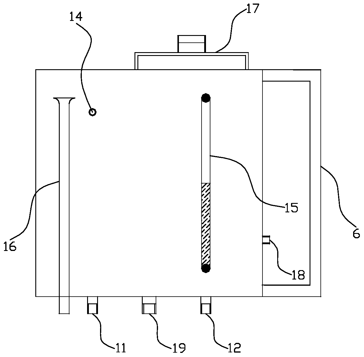 Snow making system for performance testing device of freezer