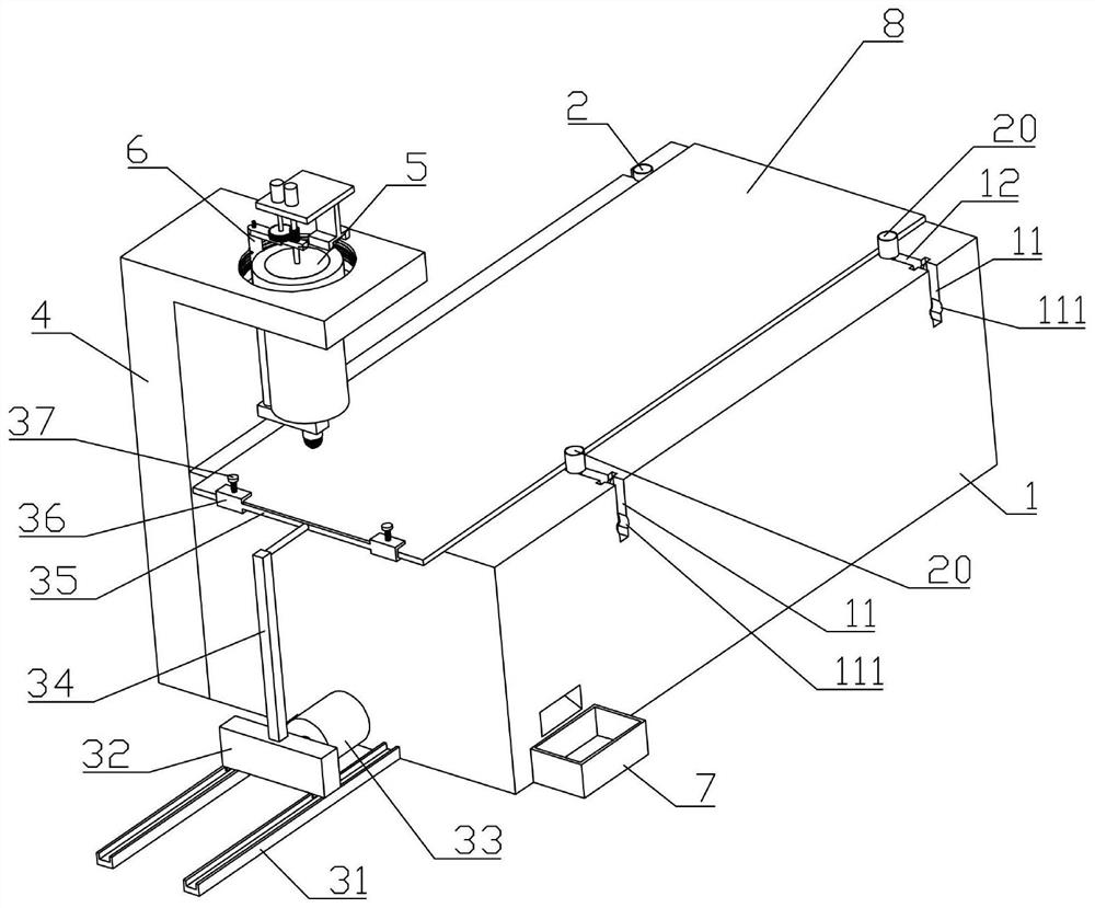 Perforating device for aluminum alloy plate machining