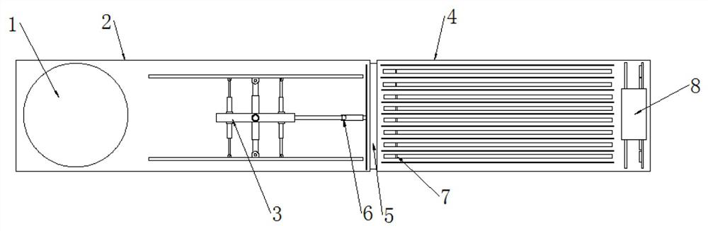 A bar cold shear conveying production line and its control system