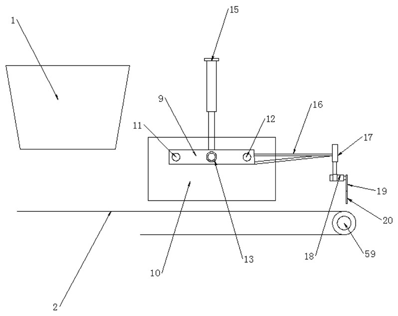 A bar cold shear conveying production line and its control system