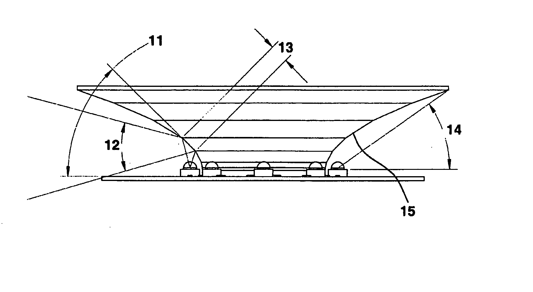 Novel reflector based optical design