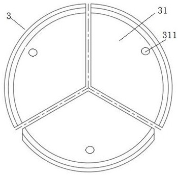 Axial positioning device for large planet wheel and bearing