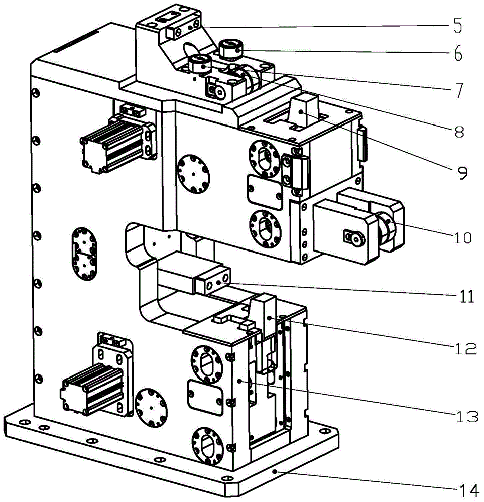 Locating and clamping system for body-in-white welding total-splicing clamp