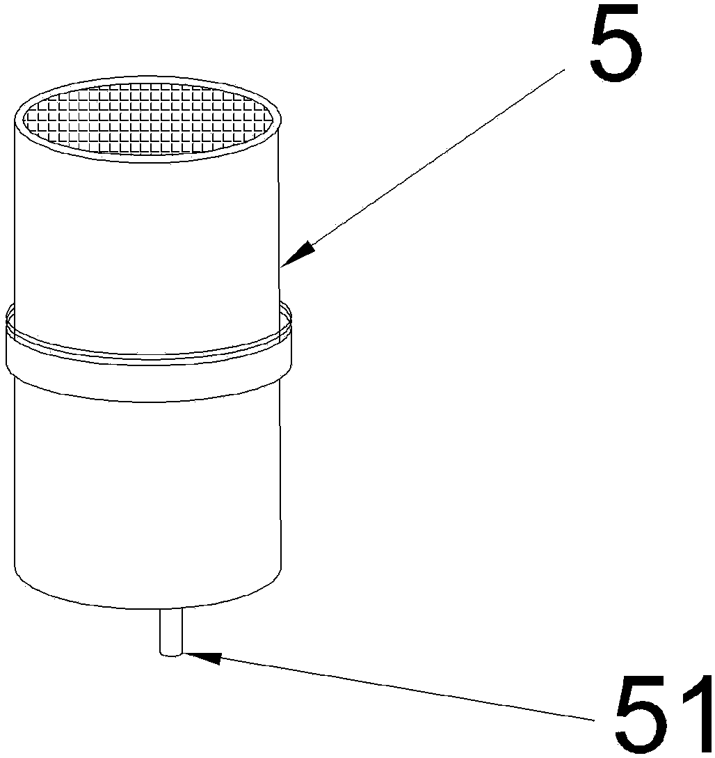 Vacuum tank detection anti-explosion device