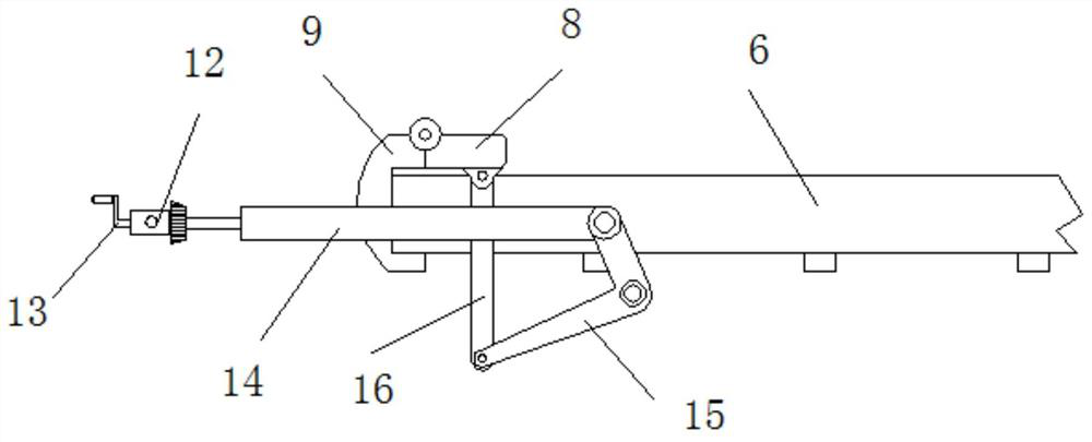 A kind of retractable restraint device for mental patients