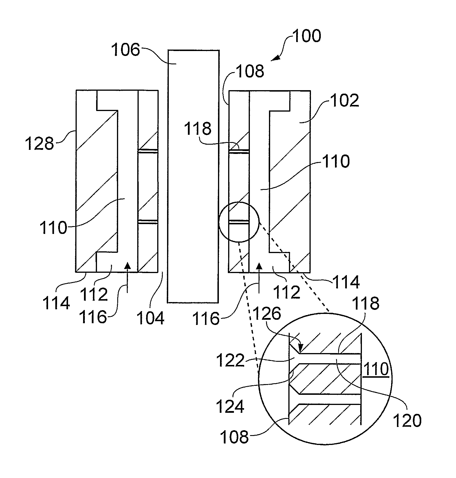 Gas bearing and method of manufacturing the same