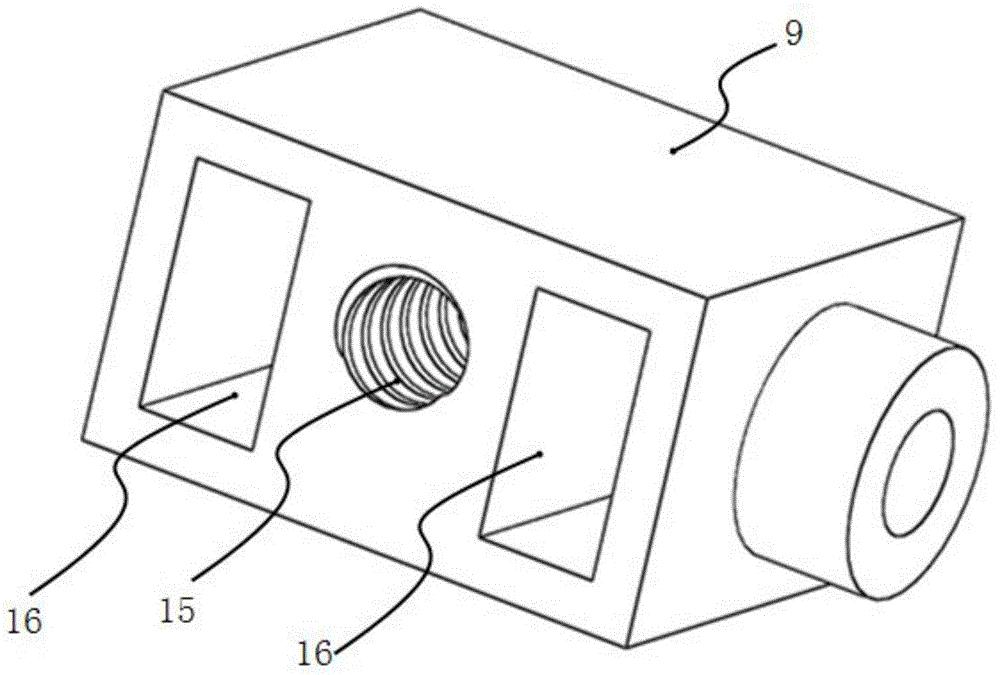 A three-branched six-degree-of-freedom robot driving mechanism