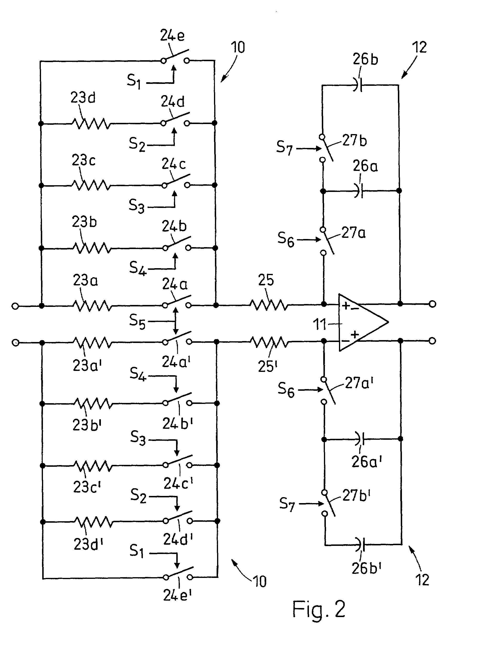 Analog base band unit for a RF receiver and method for using the same