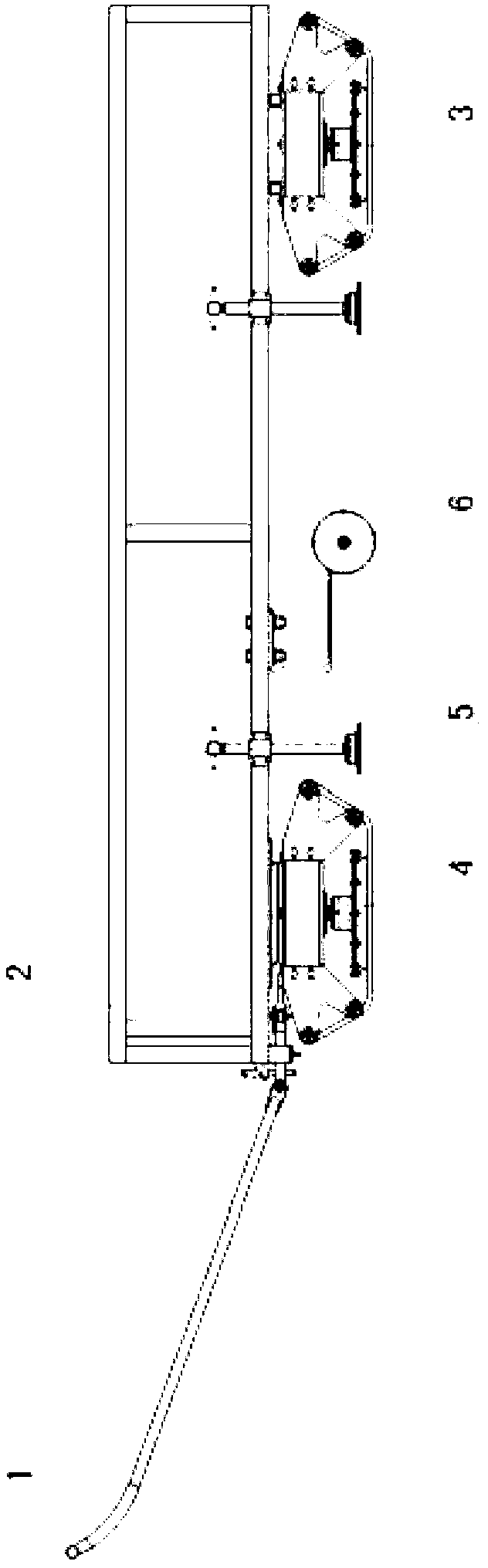 Air cushion structure and air cushion carrier vehicle