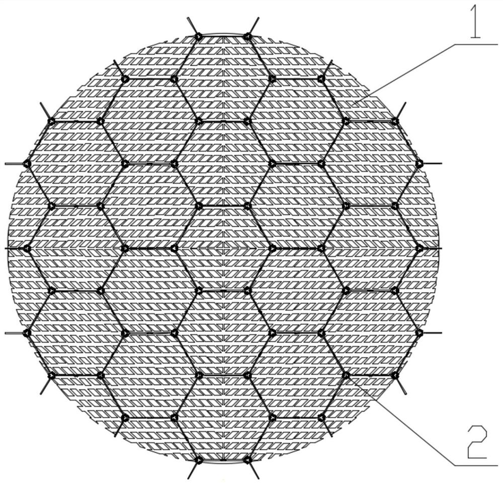 A truss-type synchronous deployable antenna