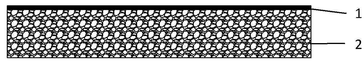 Composite oxygen electrode used for solid oxide electrolytic tank and preparing method of composite oxygen electrode