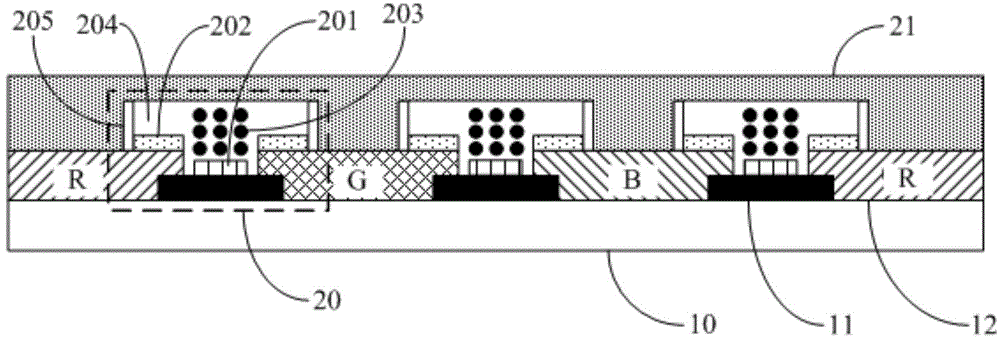 Color film substrate and production method, display panel and display device of color film substrate