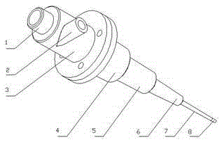 Retractable hydrocyclone