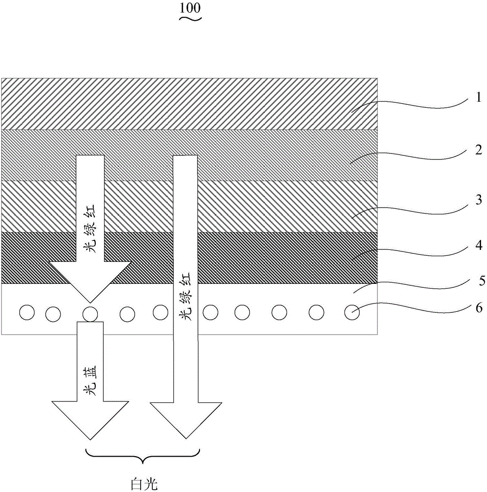 Praseodymium-ytterbium co-doped zirconium gallium sulfide glass up-conversion luminescent material as well as preparation method and application thereof