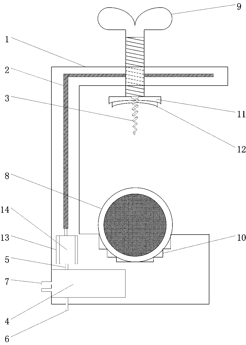 Quick-assembling type voltage sensor applied to intelligent electric appliances and capable of realizing hot-line work