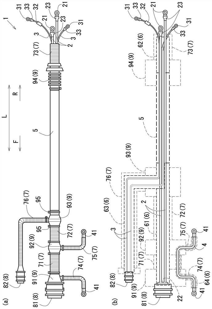 Method for manufacturing shielded wire harness