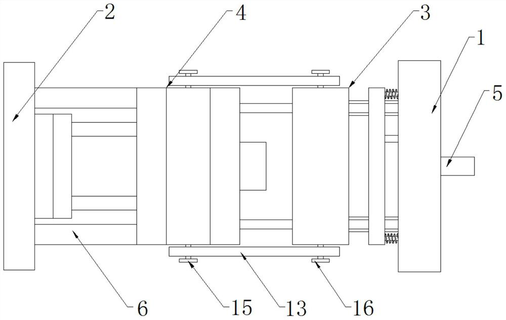 Rapid demolding injection mold for automobile lampshade