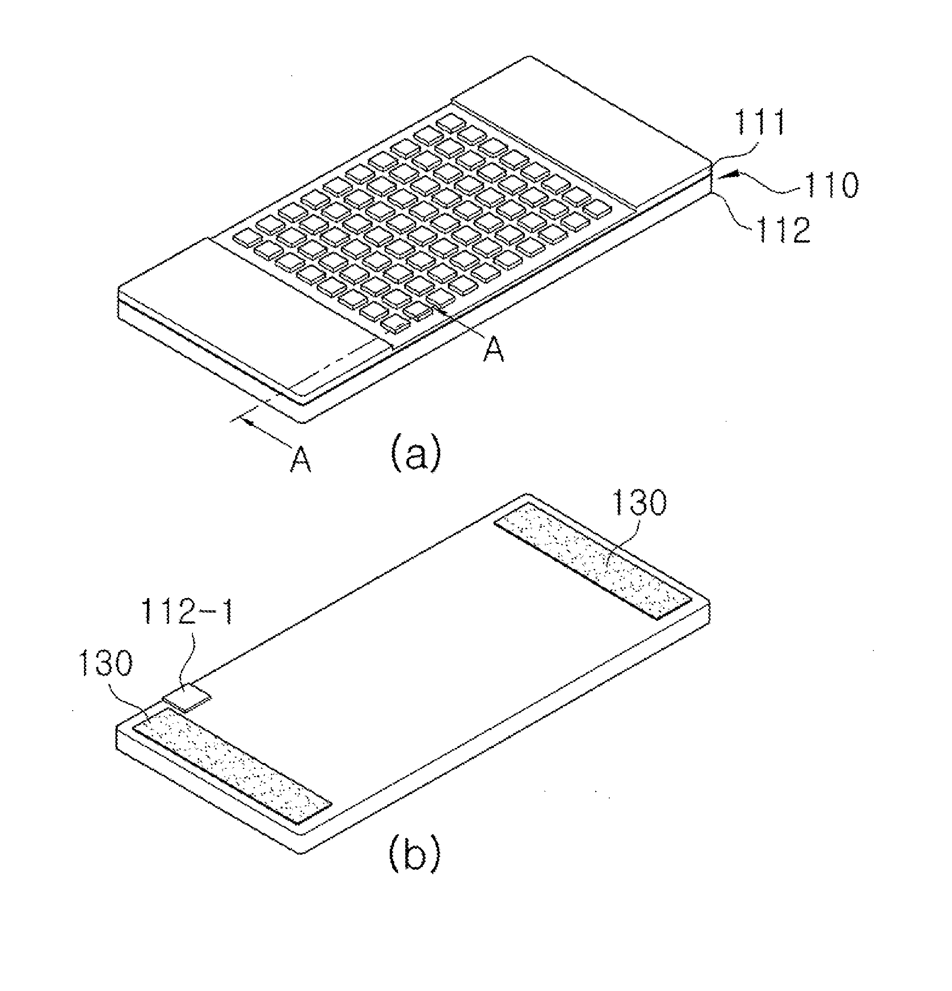 LED pad, method for manufacturing the same and personal treatment apparatus comprising the same