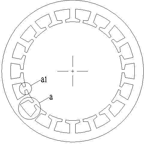 Motor external stator with adjustable inner diameter and manufacturing method of motor external stator