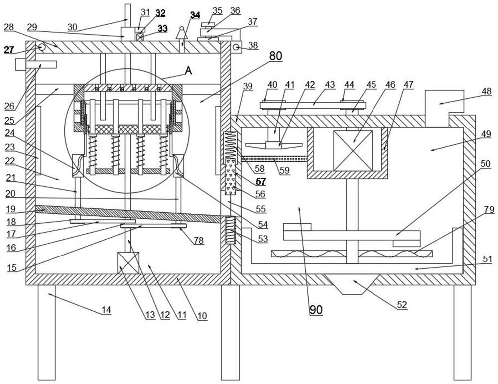 A kind of pharmaceutical intermediate separation and extraction equipment