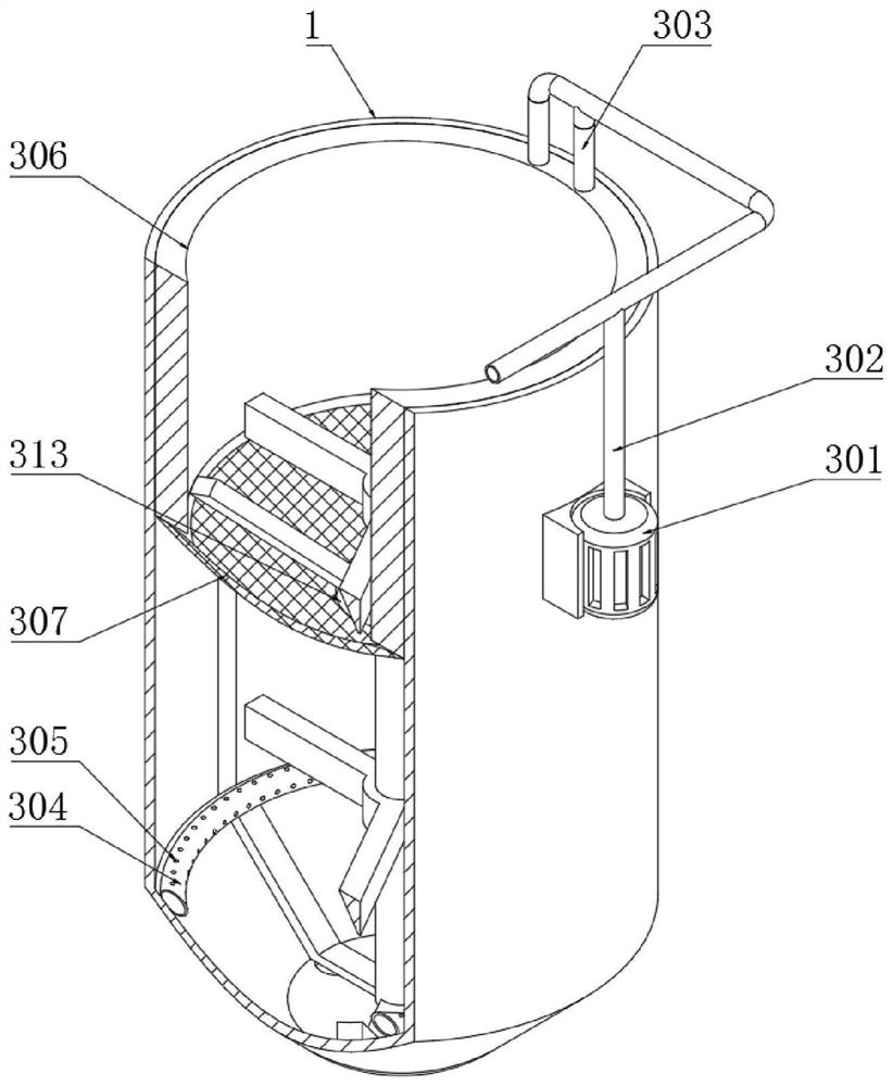 Anti-pollution environment-friendly electroplating wastewater treatment device