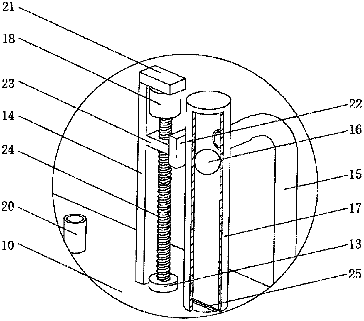 An automatic moisture detection device in a hemodialysis instrument