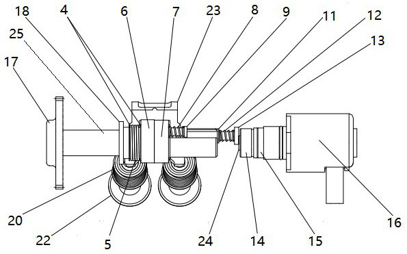 Variable valve mechanism for motorcycle engine with double overhead camshafts