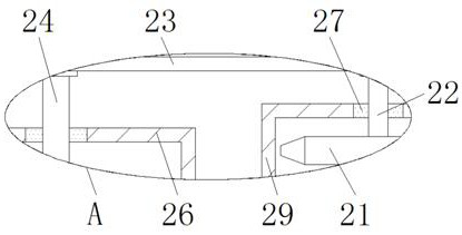 Automobile sealing element sealing performance detection device