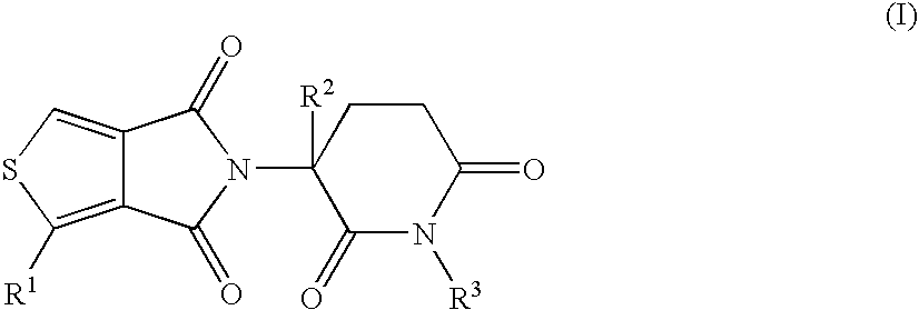 5H-THIOENO(3,4-c)PYRROLE-4,6-DIONE DERIVATIVES AND THEIR USE AS TUMOR NECROSIS FACTOR INHIBITORS