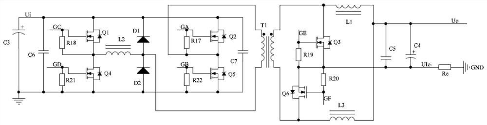 A feedback circuit and feedback method for compensating line loss voltage