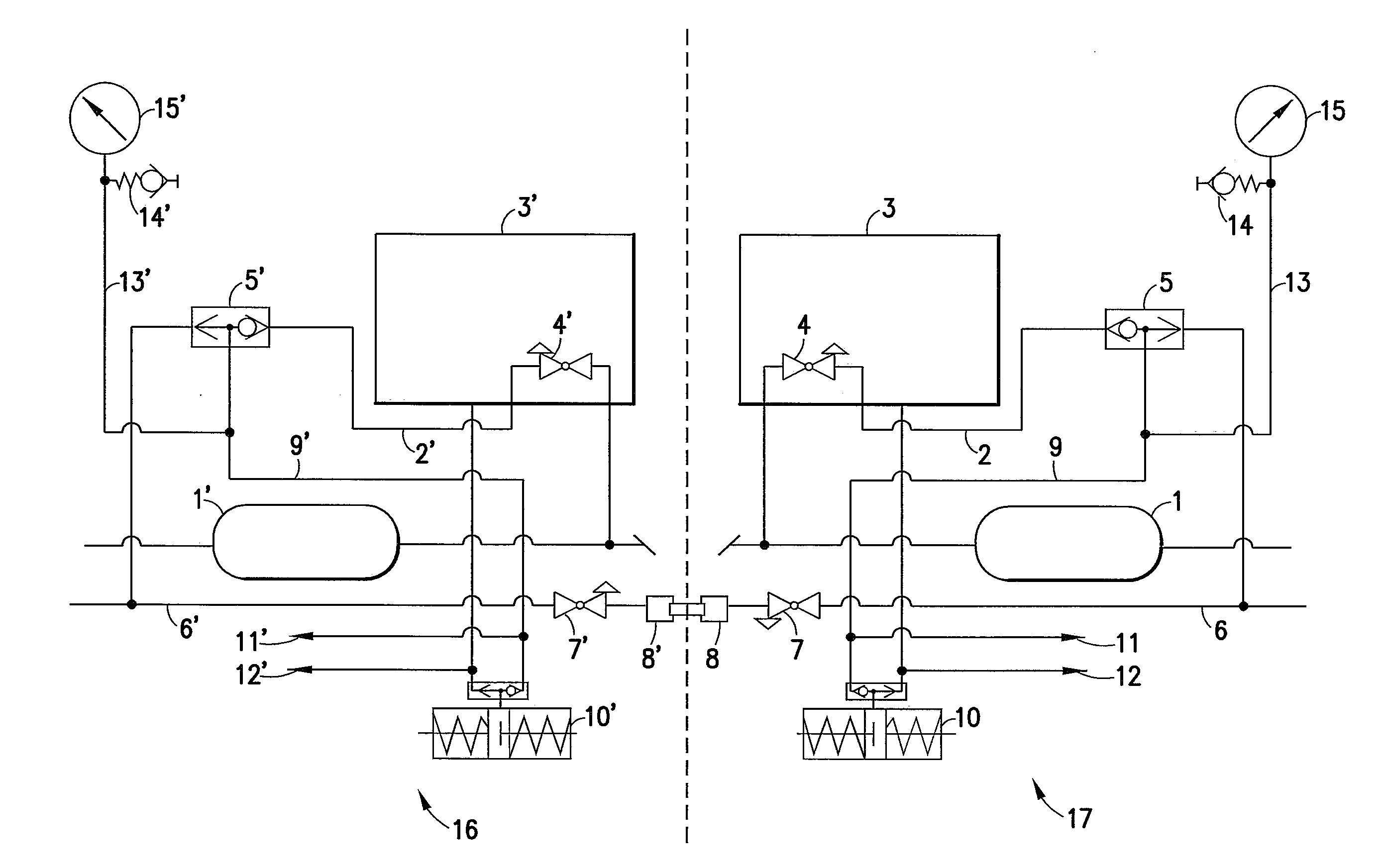 Parking Brake Reset Mechanism for Railway Vehicles