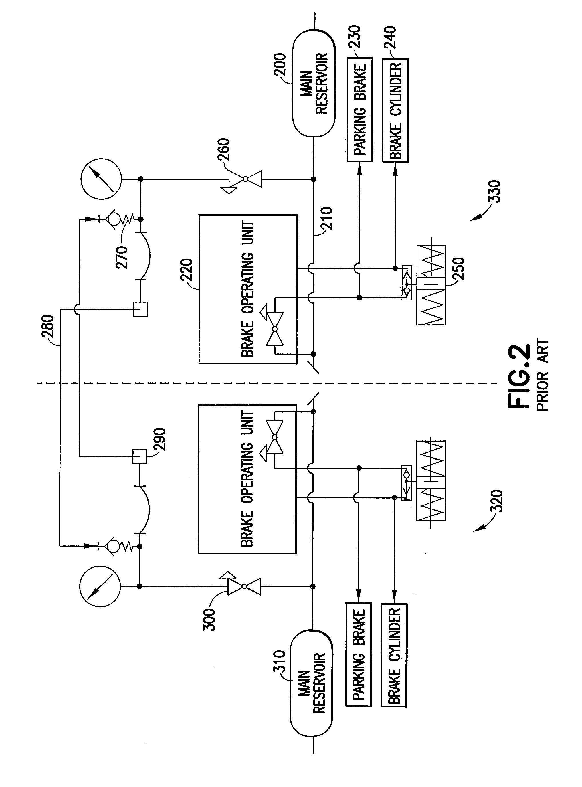 Parking Brake Reset Mechanism for Railway Vehicles