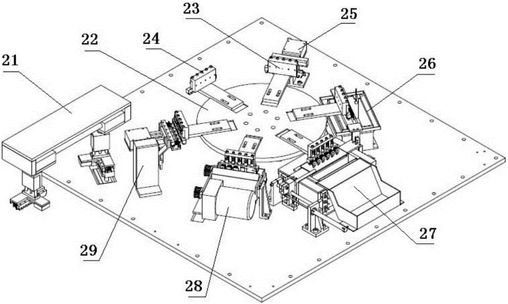 Tinning, shaping, and testing equipment for relay terminal