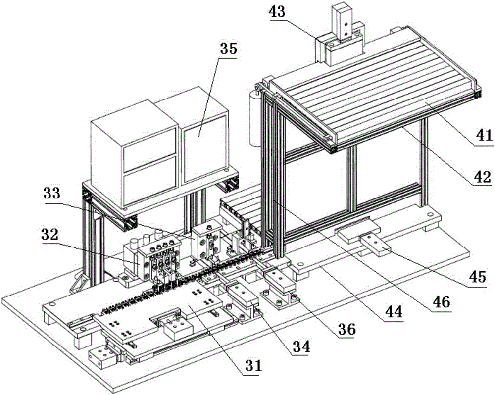 Tinning, shaping, and testing equipment for relay terminal