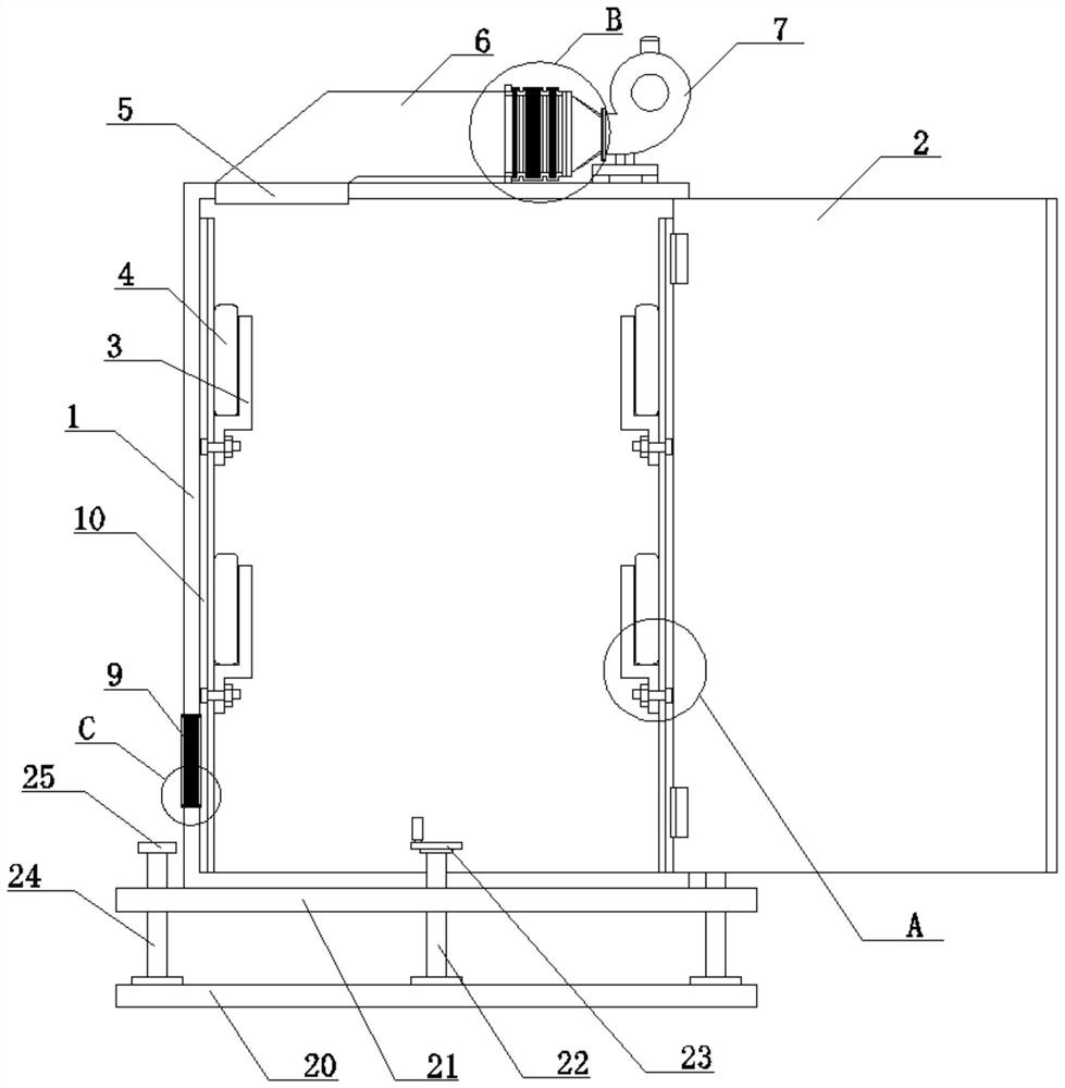 Power distribution box waterproof structure