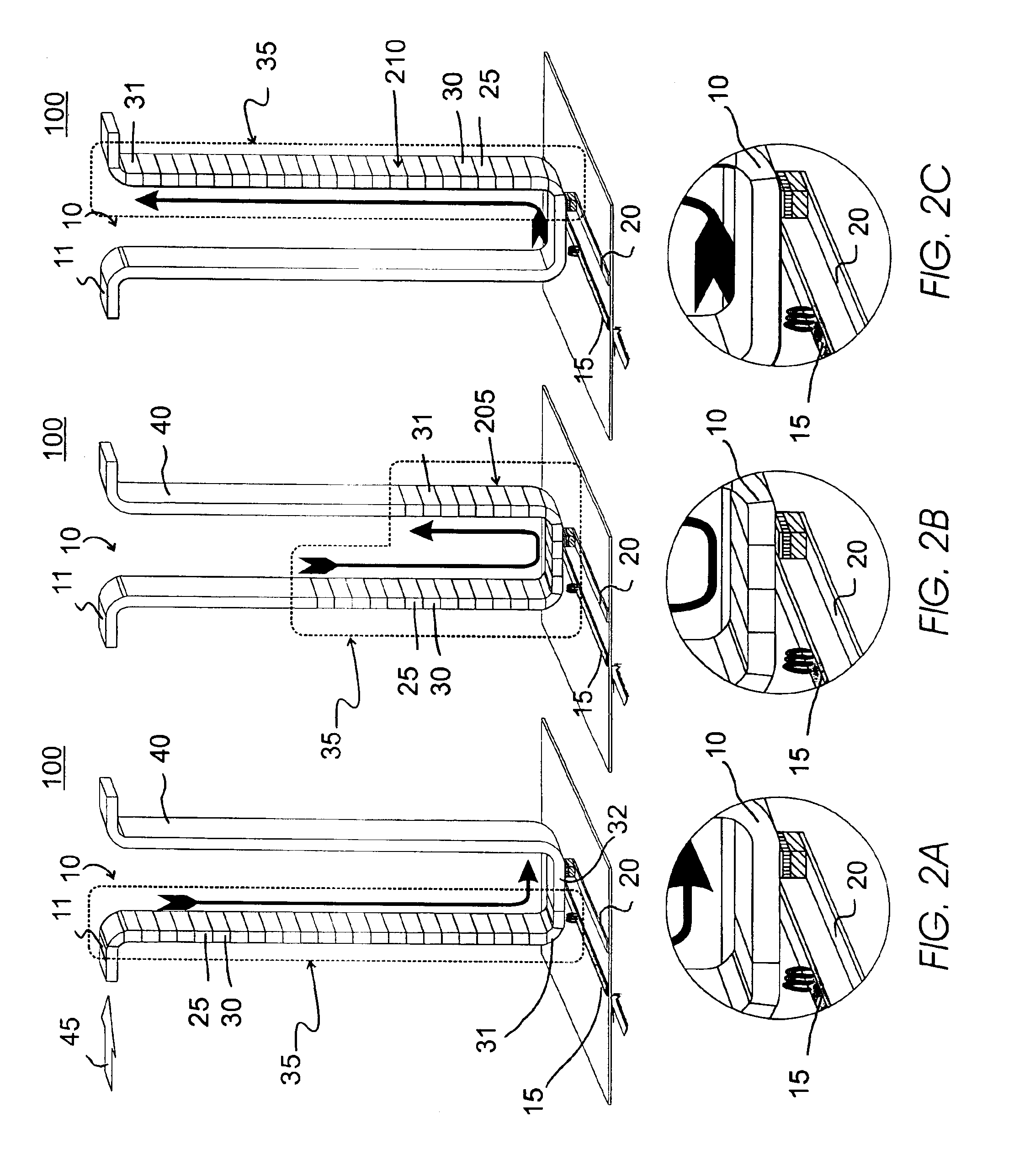 System and method for reading data stored on a magnetic shift register