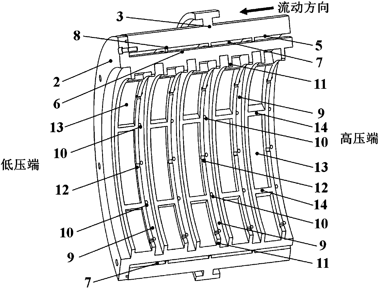 A self-stopping and converging rotary sealing structure