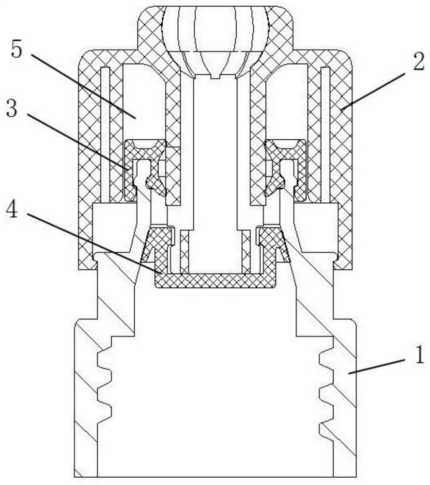 Ball support and ball bottle comprising same