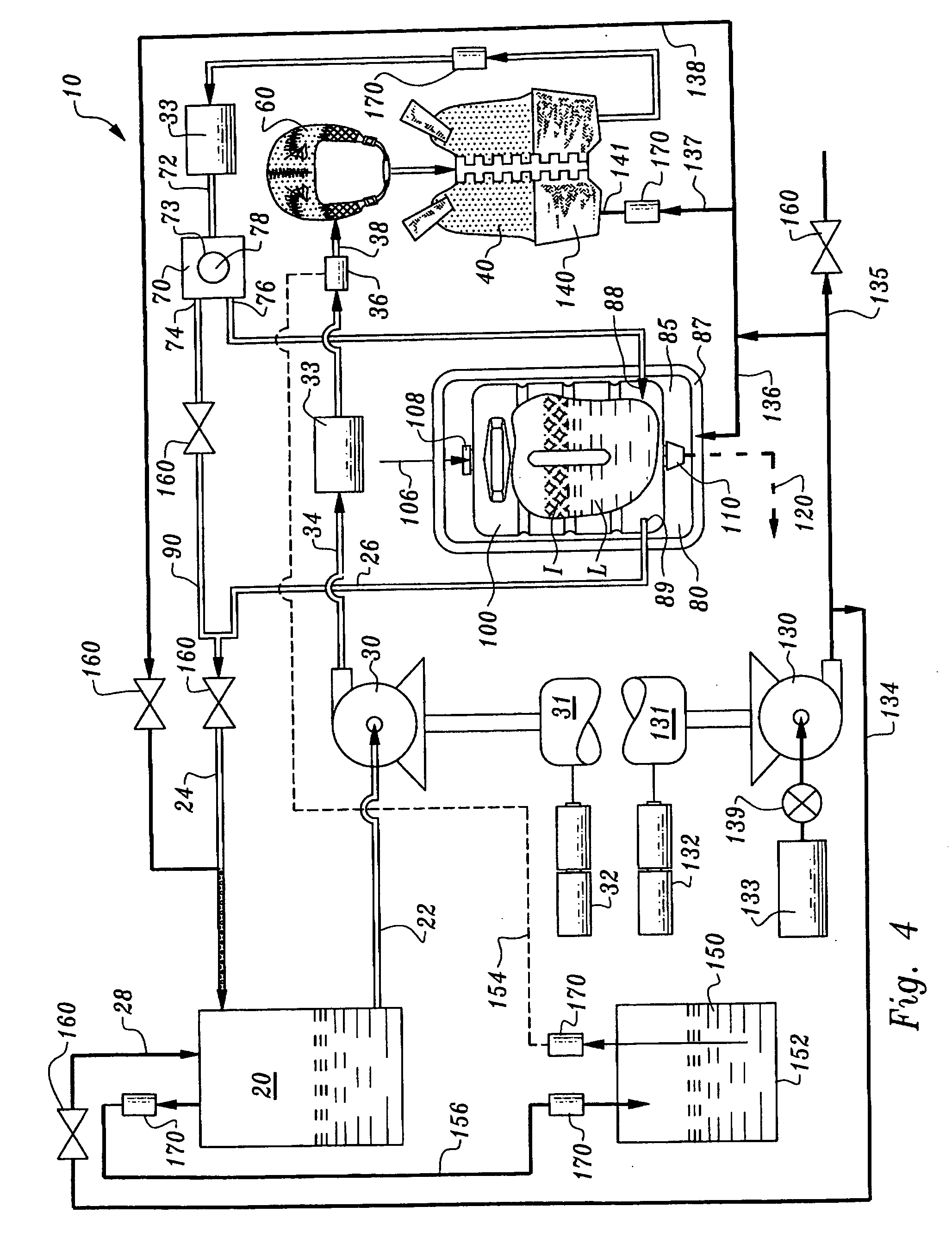 Garment for a cooling and hydration system