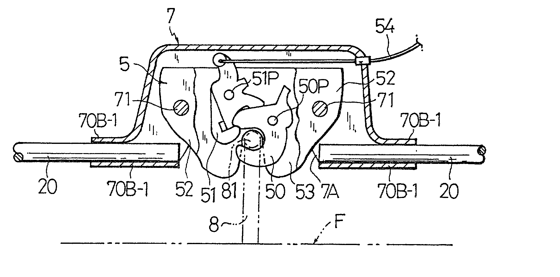 Structure of seat for vehicle