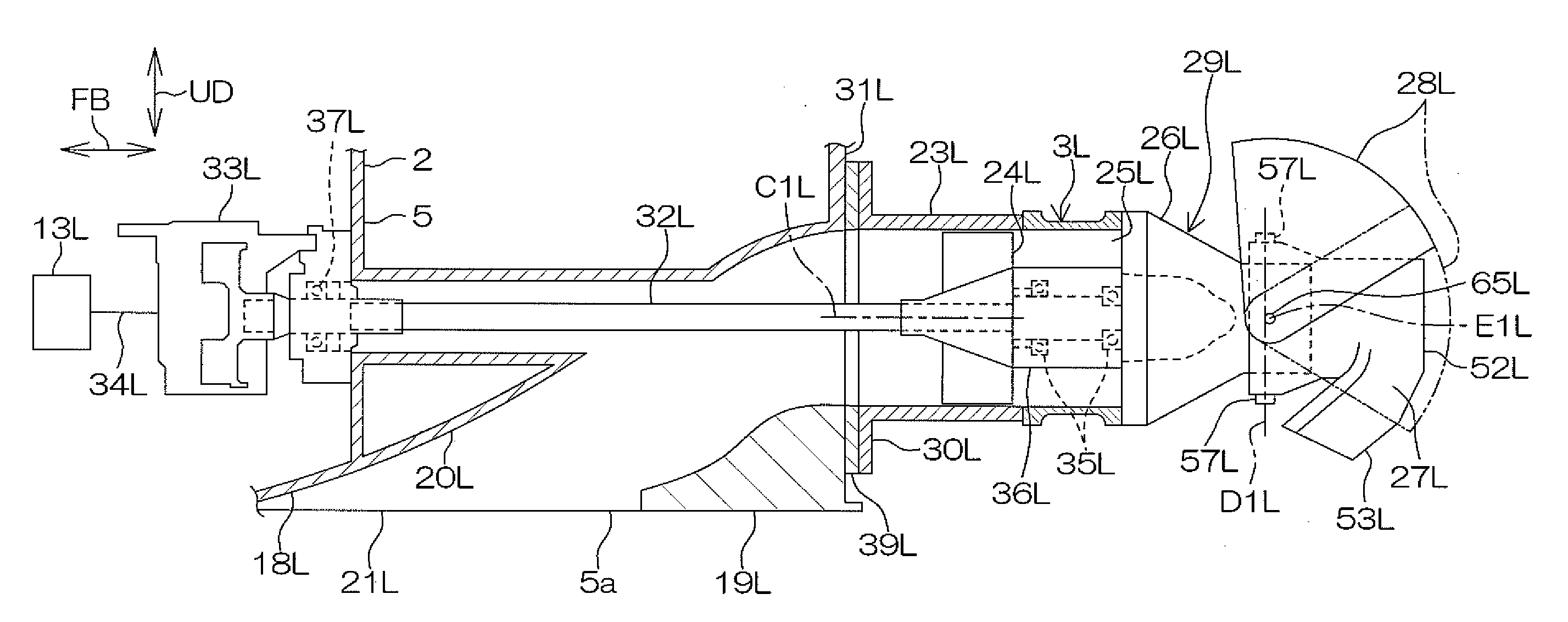 Marine vessel propulsion device and marine vessel including the same