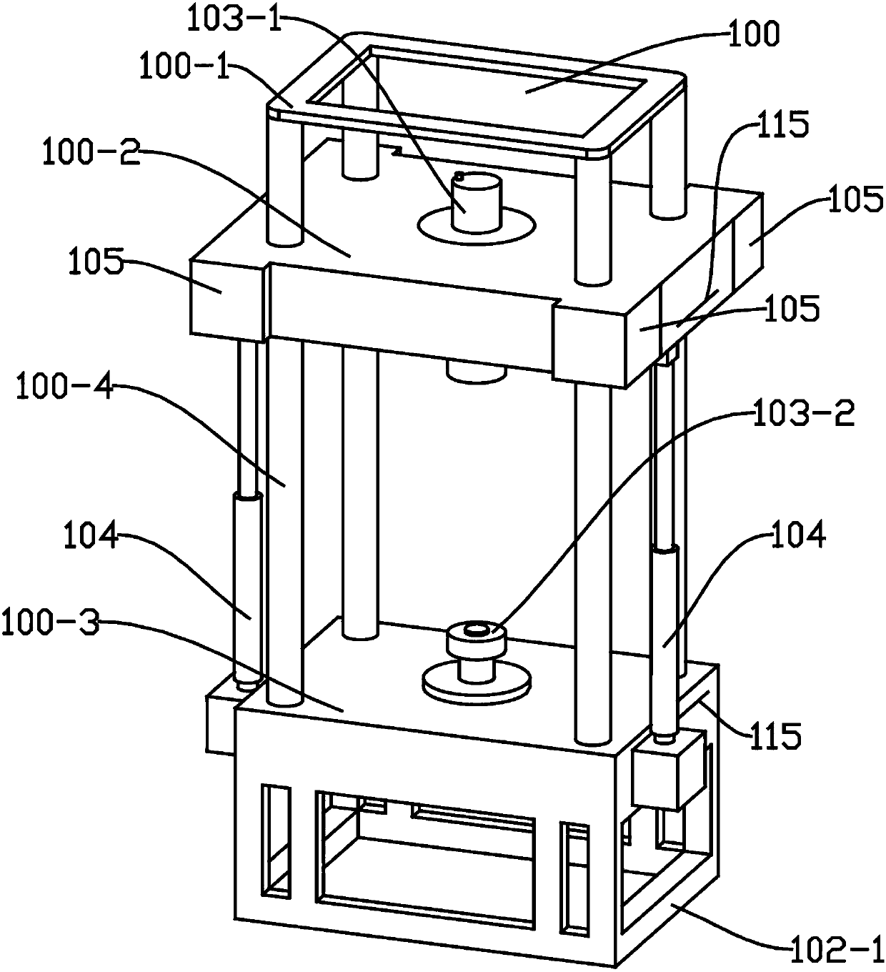 Triaxial test machine and testing system