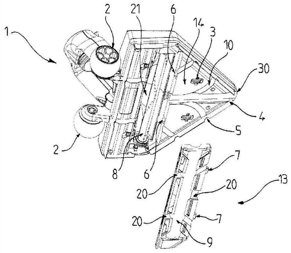 Flap for vacuum cleaner suction head