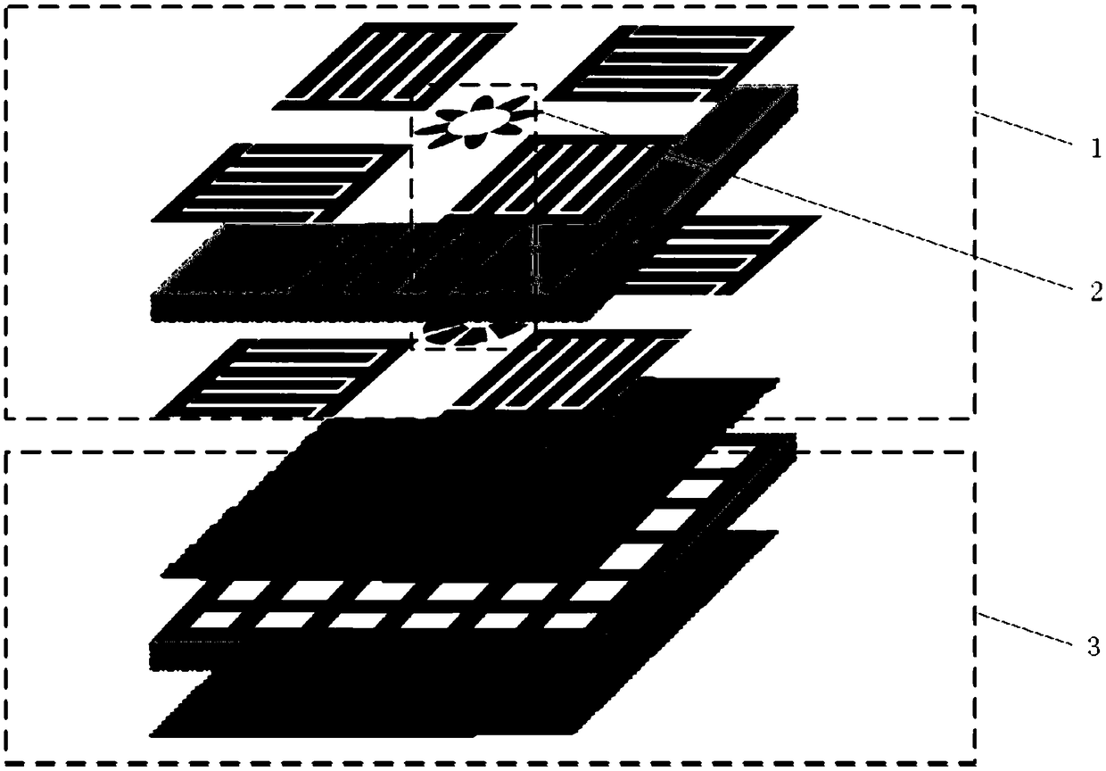 Six-freedom tactile sensor and decoupling designing method thereof