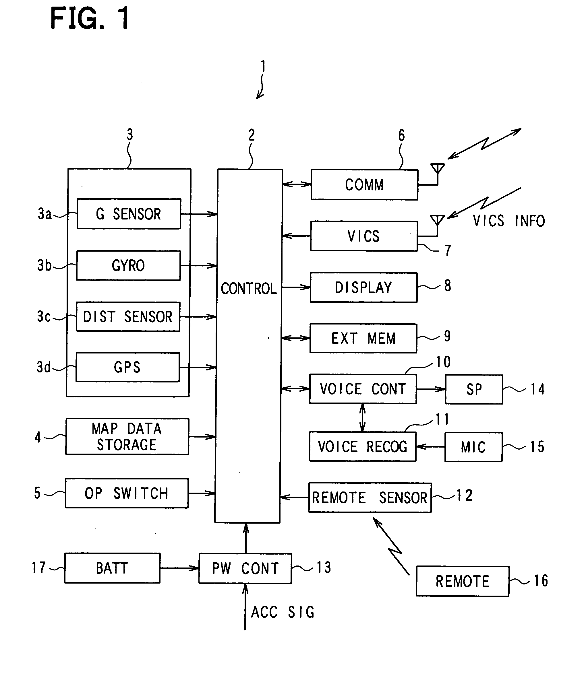 Vehicle navigation apparatus