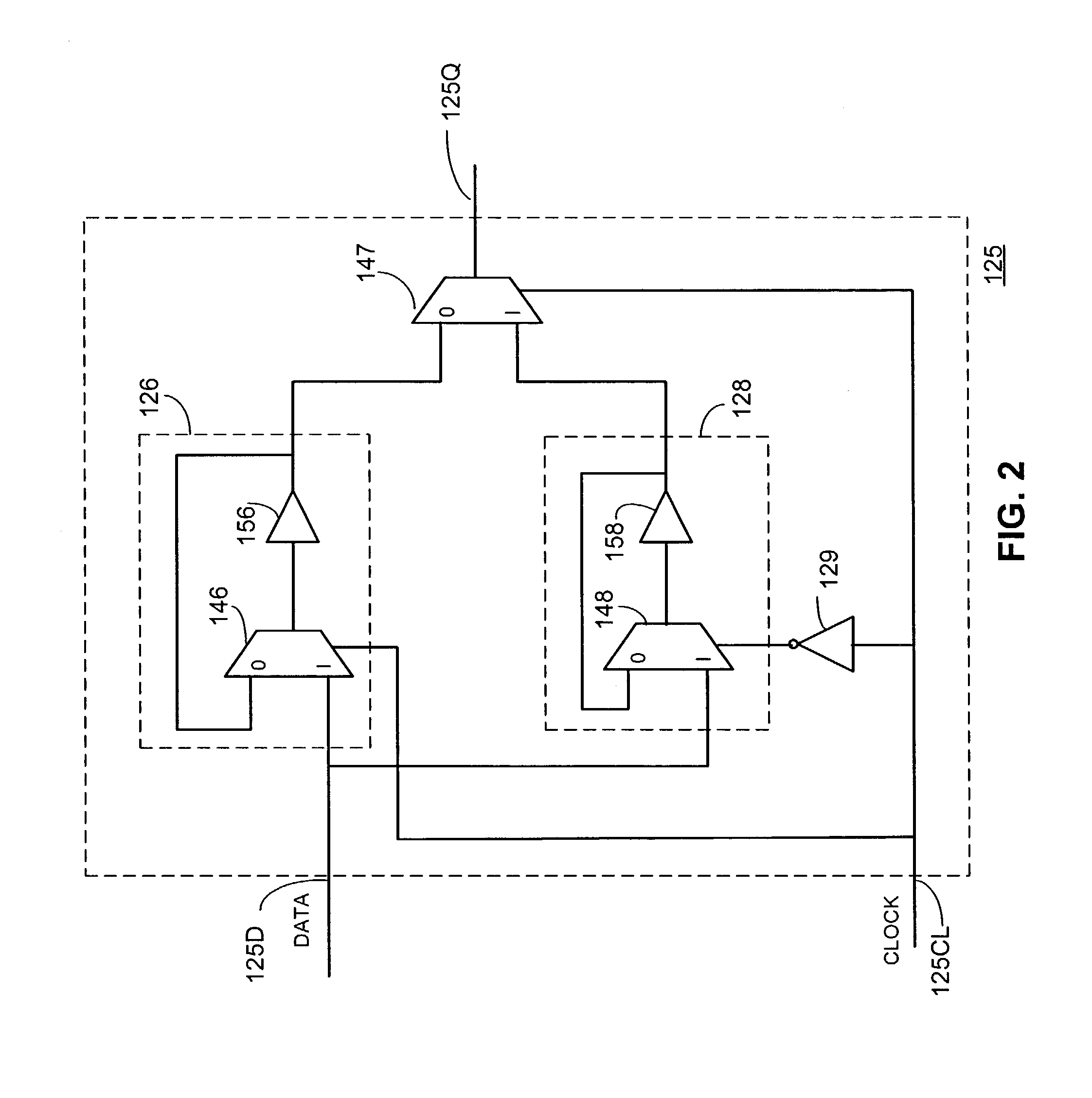 Reduced power consumption clock network